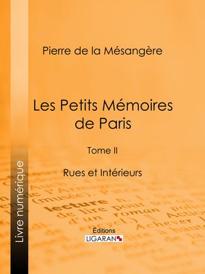cover image of Les Petits Mémoires de Paris